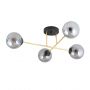 Emibig Magnum 12694 lampa podsufitowa 4x10 W czarna zdj.3