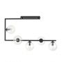 Emibig Soma 12895 lampa podsufitowa 5x15 W czarna zdj.1