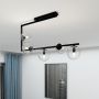 Emibig Soma 12895 lampa podsufitowa 5x15 W czarna zdj.4