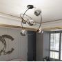Emibig Stardom 12925 lampa podsufitowa 5x10 W czarna zdj.5