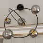 Emibig Stardom 12925 lampa podsufitowa 5x10 W czarna zdj.6