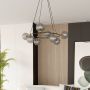 Emibig Azura 12948 lampa wisząca powyżej 6x10 W czarna zdj.6