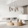 Emibig Azura 12948 lampa wisząca powyżej 6x10 W czarna zdj.8