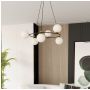 Emibig Azura 12956 lampa wisząca 6x10 W czarna zdj.6