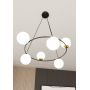 Emibig Azura 12956 lampa wisząca 6x10 W czarna zdj.7