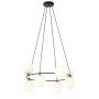 Emibig Azura 12958 lampa wisząca powyżej 6x10 W czarna zdj.3