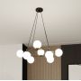 Emibig Azura 12958 lampa wisząca powyżej 6x10 W czarna zdj.4