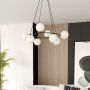 Emibig Azura 12958 lampa wisząca powyżej 6x10 W czarna zdj.6