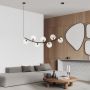 Emibig Ritz 12967 lampa wisząca powyżej 6x10 W czarna zdj.7