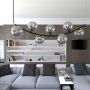 Emibig Ritz 12977 lampa wisząca powyżej 6x10 W czarna zdj.5
