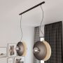 Emibig Soho 13024 lampa wisząca 4x10 W czarna-drewno zdj.8