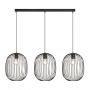 Emibig Onyx 13043 lampa wisząca 3x15 W czarna zdj.1