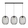 Emibig Onyx 13043 lampa wisząca 3x15 W czarna zdj.3
