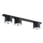 Emibig Nano 13103 lampa podsufitowa 3x15 W czarna zdj.1