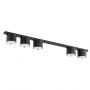 Emibig Nano 13105 lampa podsufitowa 5x10 W czarna zdj.1