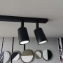 Emibig Flash 13124 lampa podsufitowa 4x8 W czarna zdj.7