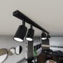Emibig Flash 13126 lampa podsufitowa 6x8 W czarna zdj.8