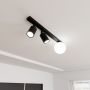 Emibig Baster 13143 lampa podsufitowa 3x8.1 W czarna zdj.4