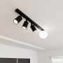 Emibig Baster 13144 lampa podsufitowa czarna zdj.4