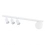 Emibig Baster 13154 lampa podsufitowa 4x8.1 W biała zdj.1
