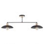 Emibig Kobe 13182 lampa podsufitowa 2x15 W czarna zdj.1