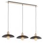 Emibig Kobe 13183 lampa wisząca 3x15 W czarna zdj.1