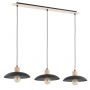 Emibig Kobe 13183 lampa wisząca 3x15 W czarna zdj.3
