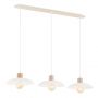 Emibig Kobe 13193 lampa wisząca 3x15 W biała zdj.3