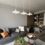 Emibig Kobe 13193 lampa wisząca 3x15 W biała zdj.8