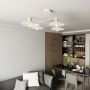 Emibig Kobe 13194 lampa podsufitowa 4x15 W biała zdj.9