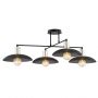 Emibig Spirit 13204 lampa podsufitowa 4x15 W czarna-złota zdj.3