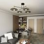 Emibig Spirit 13204 lampa podsufitowa 4x15 W czarna-złota zdj.5