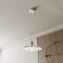 Emibig Spirit 13211 lampa wisząca 1x15 W biała-złota zdj.6