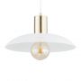 Emibig Spirit 13211 lampa wisząca 1x15 W biała-złota zdj.4