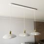 Emibig Spirit 13213 lampa wisząca 3x15 W biała zdj.6