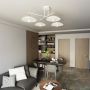 Emibig Spirit 13214 lampa podsufitowa 4x15 W biała zdj.5