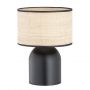 Emibig Aspen 1324LN1 lampa stołowa 1x15 W czarna zdj.1