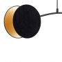 Emibig Motif 13252 lampa wisząca 2x15 W czarna-złota zdj.4