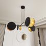 Emibig Motif 13254 lampa wisząca 4x15 W czarna zdj.6