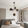 Emibig Motif 13274 lampa wisząca 4x15 W czarna zdj.4