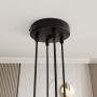 Emibig Motif 13274 lampa wisząca 4x15 W czarna zdj.9