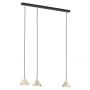 Emibig Elit 13293 lampa wisząca 3x12 W czarna zdj.4
