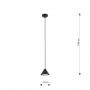 Emibig Elit 13301 lampa wisząca 1x12 W czarna zdj.2