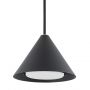 Emibig Elit 13303 lampa wisząca 3x12 W czarna zdj.3