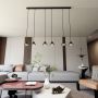 Emibig Elit 13306 lampa wisząca 6x12 W czarna zdj.5