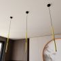 Emibig Selter Gold 13321 lampa wisząca 1x8 W czarna zdj.4