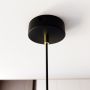 Emibig Selter Gold 13321 lampa wisząca 1x8 W czarna zdj.6