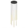 Emibig Selter Gold 13327PREM lampa wisząca powyżej 6x8 W czarna zdj.1