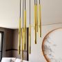 Emibig Selter Gold 13327PREM lampa wisząca powyżej 6x8 W czarna zdj.6