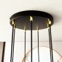 Emibig Selter Gold 13327PREM lampa wisząca powyżej 6x8 W czarna zdj.7